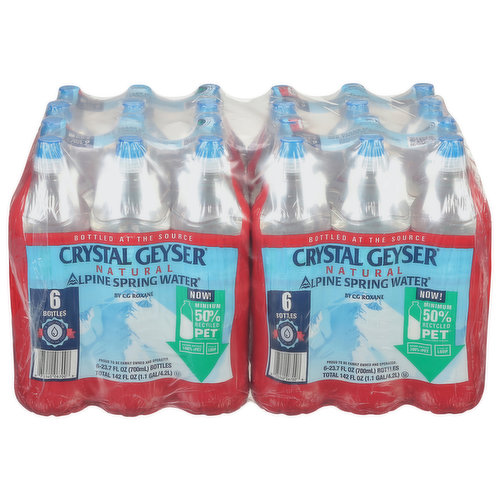 Crystal Geyser Spring Water